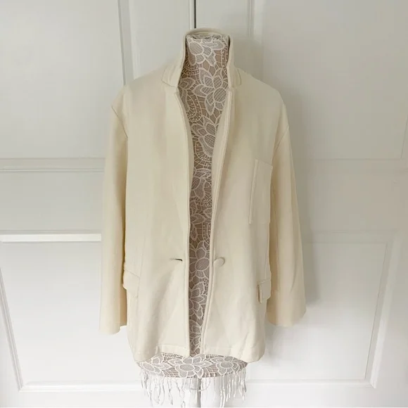 NEW Boys Lie REVOLVE Oversized Sweatshirt Blazer Sz XS/S *altered* - Picture 7 of 10